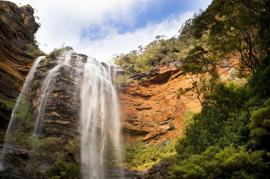 Wentworth Falls；藍(lán)山