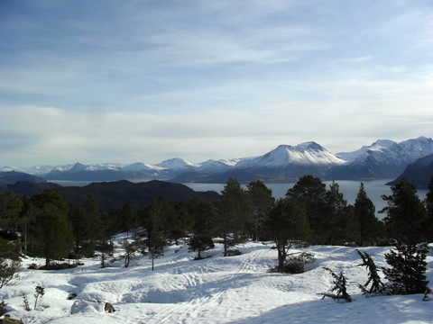 自然；雪；海；山