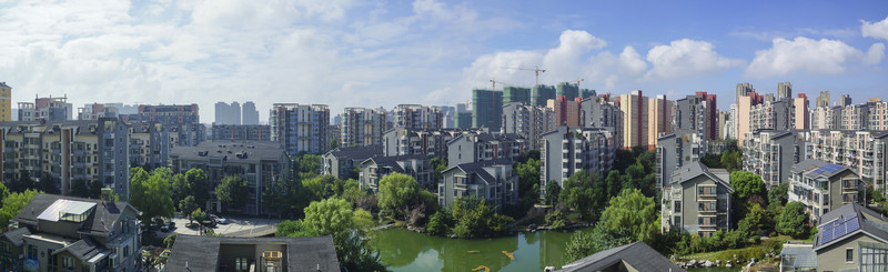 合肥桃花鎮(zhèn)城市風(fēng)光