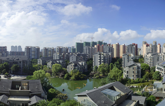 合肥桃花鎮(zhèn)城市風(fēng)光