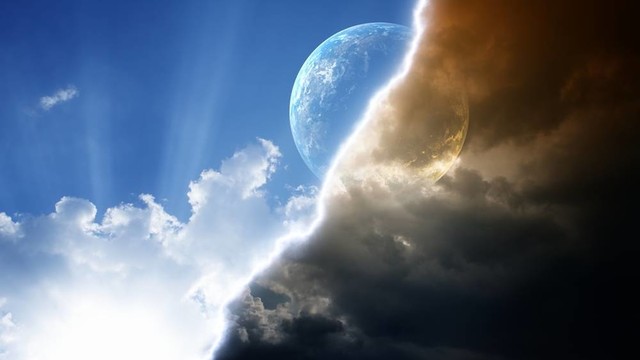 行星在天空