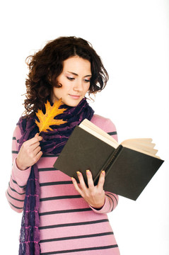 女孩的書