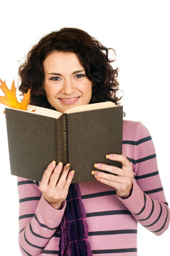 女孩的書