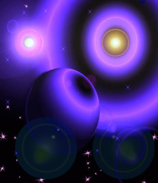 天上的星星