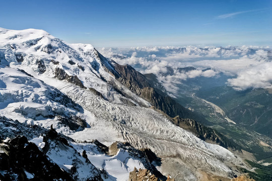 Mont Blanc L南針峰