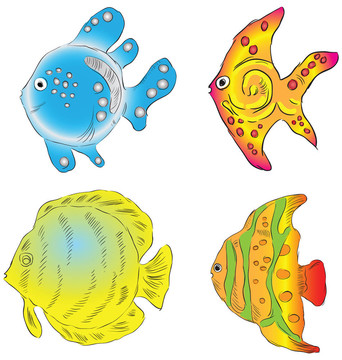 魚缸里的魚