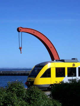 Helsingor的火車