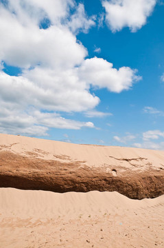沙子的表面