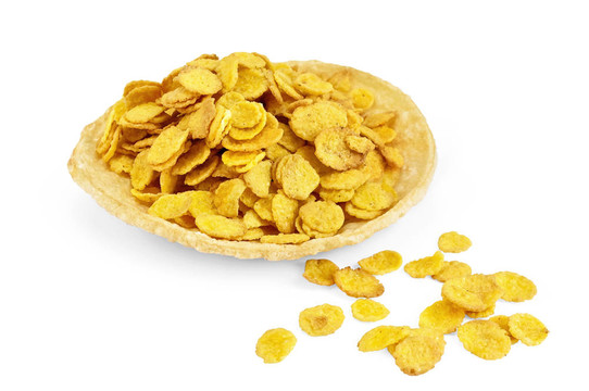 面包上的玉米片
