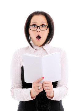 讀一本書的女人