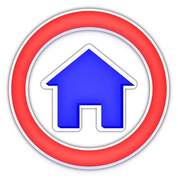 標(biāo)志的房子