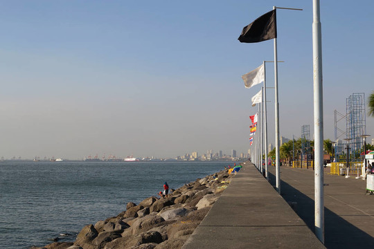 海灣的地方