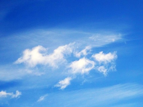 春天的天空