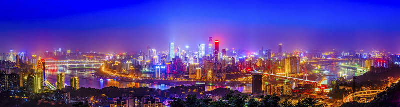 重慶夜景全景