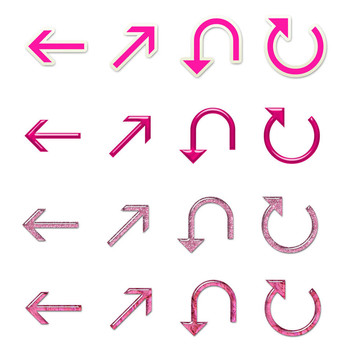 各式箭集4 - Pink