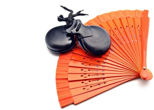 弗拉門(mén)戈的球迷和響板