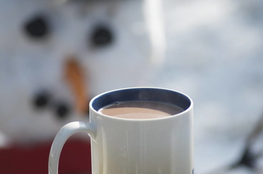 熱可可和雪人