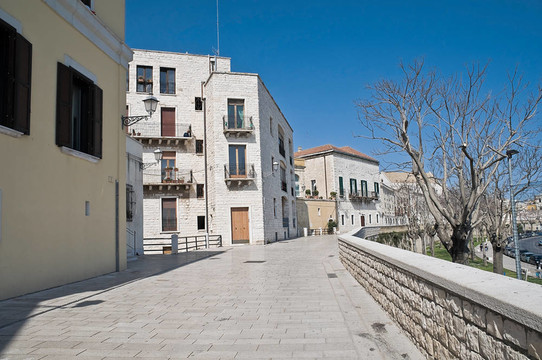 Bari的觀點(diǎn)。Apulia。