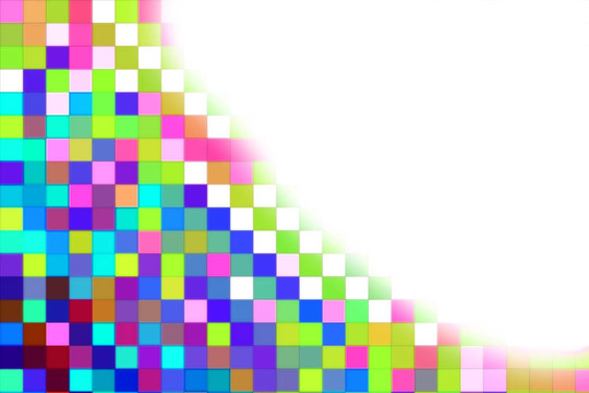 像素背景顏色和白色空間