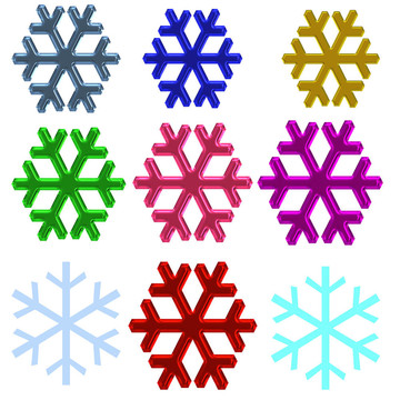 金屬雪花集