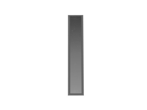 金屬中的3D字母；白色背景。