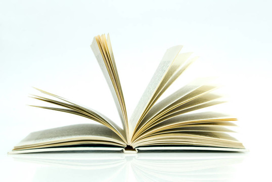 打開的書