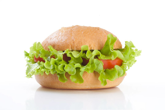 素食健康漢堡