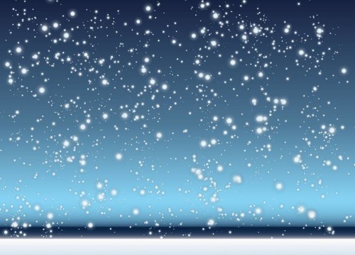 飄落的雪花