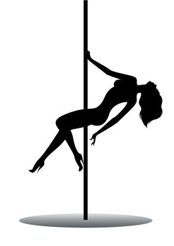 女人跳脫衣舞