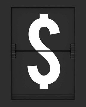 從機(jī)械時(shí)間表板的字符
