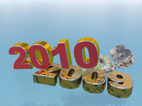新年2010 -概念