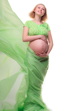美麗的孕婦