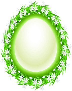 春天的花框