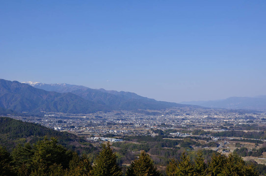 在一個(gè)盆地和日本南部
