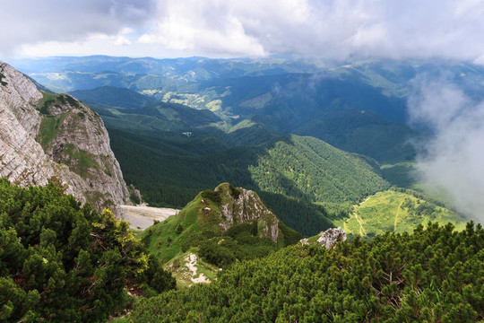 山上的風景