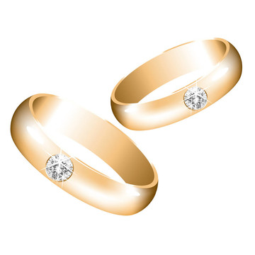 鉆石結(jié)婚戒指