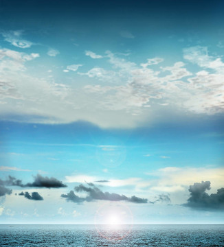 天空和大海