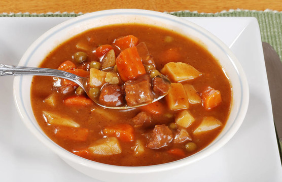 對紅燴牛肉勺