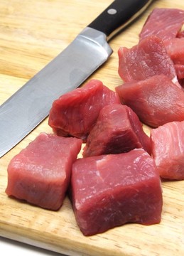 新鮮的肉