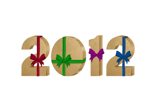 新年快樂2012卡