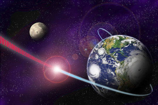 地球與宇宙雙星系統(tǒng)中的數(shù)字通信技術(shù)