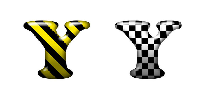 帶有危險(xiǎn)條紋和白色背景的棋盤格的獨(dú)家收藏信