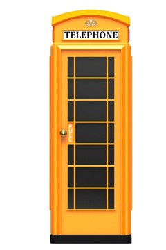 英國橙色電話亭