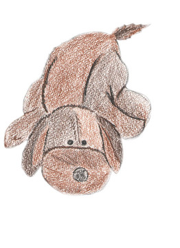 小Brown Puppy