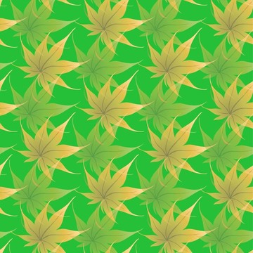 帶有植物卷葉的壁紙