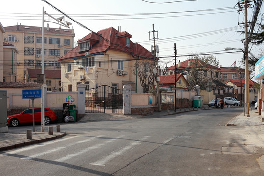 青島福山支路街景