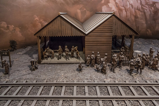 羅湖火車站模型