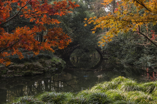 水面拱橋