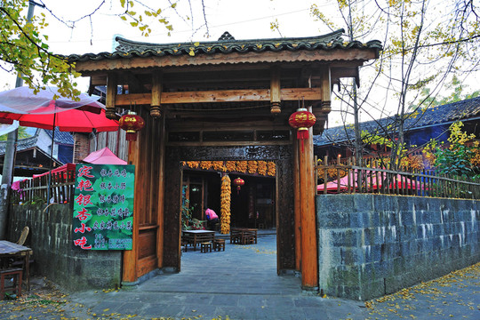 騰沖 銀杏村