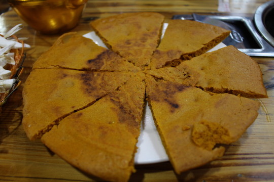 青稞餅 藏餐 食品 面食 小吃